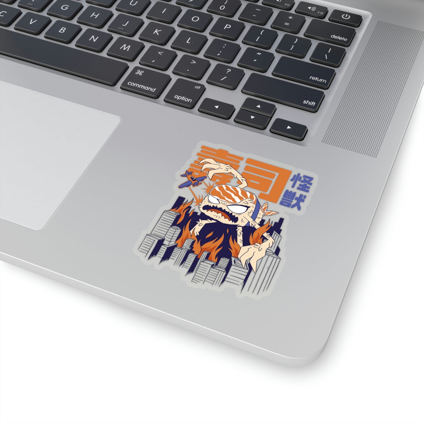 Japanese Aesthetic Sushi Kaiju Monster Sticker