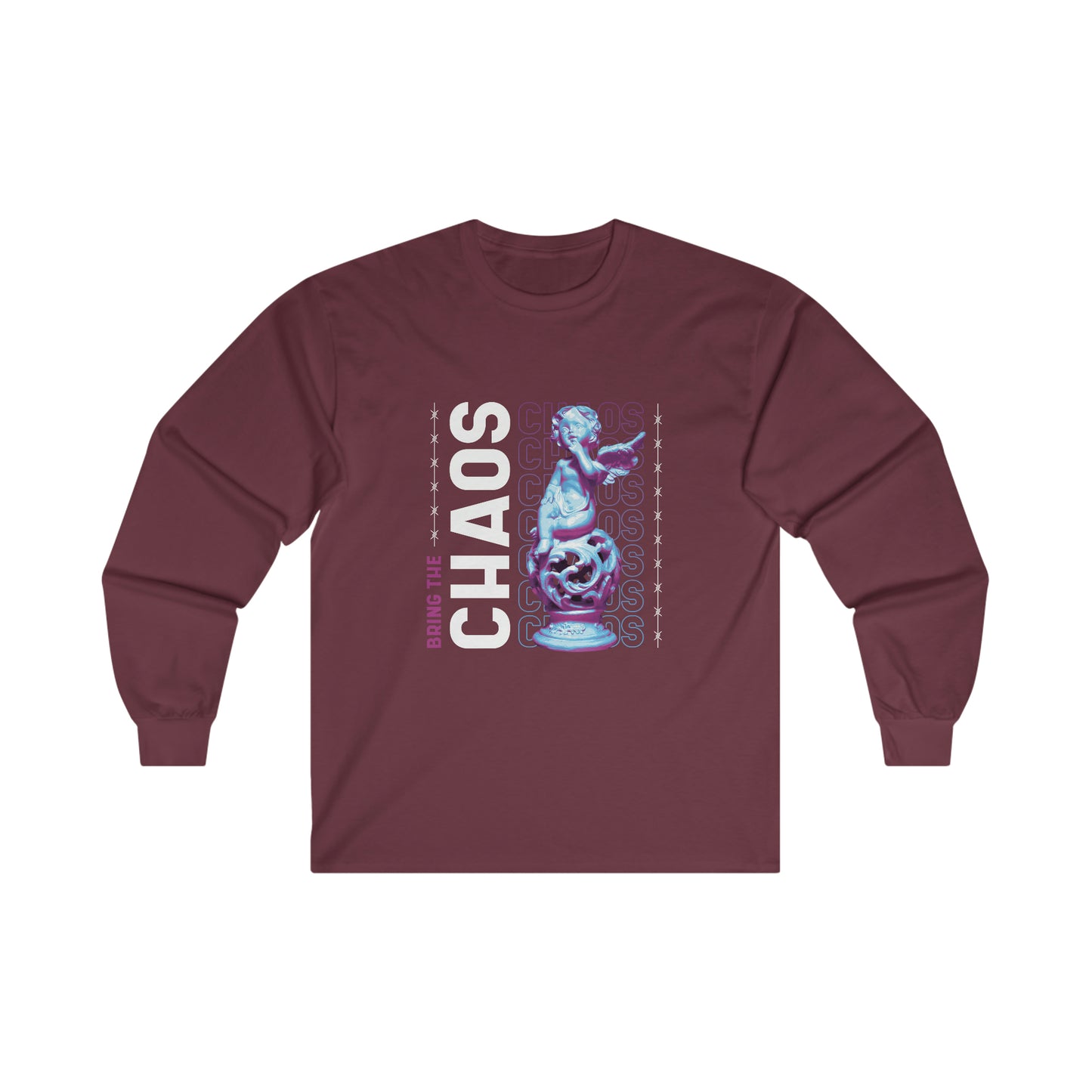 Bring The Chaos Y2k Aesthetic Long Sleeve T-Shirt