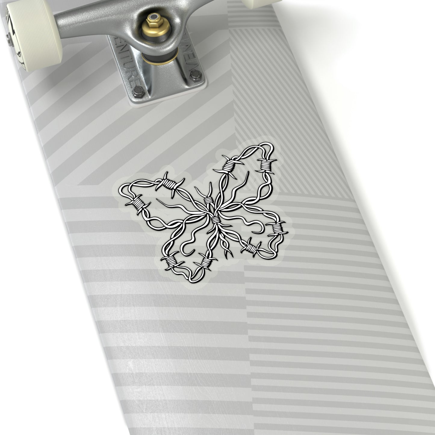 Barbwire Butterfly Y2k Aesthetic Sticker