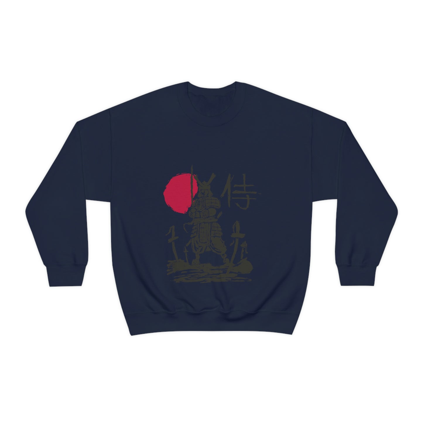 Japanese Aesthetic Samurai Graphic Sweatshirt