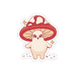 Pastel Kawaii Aesthetic, Yami Kawaii, Japanese Aesthetic Otaku Cute Mushroom Sticker