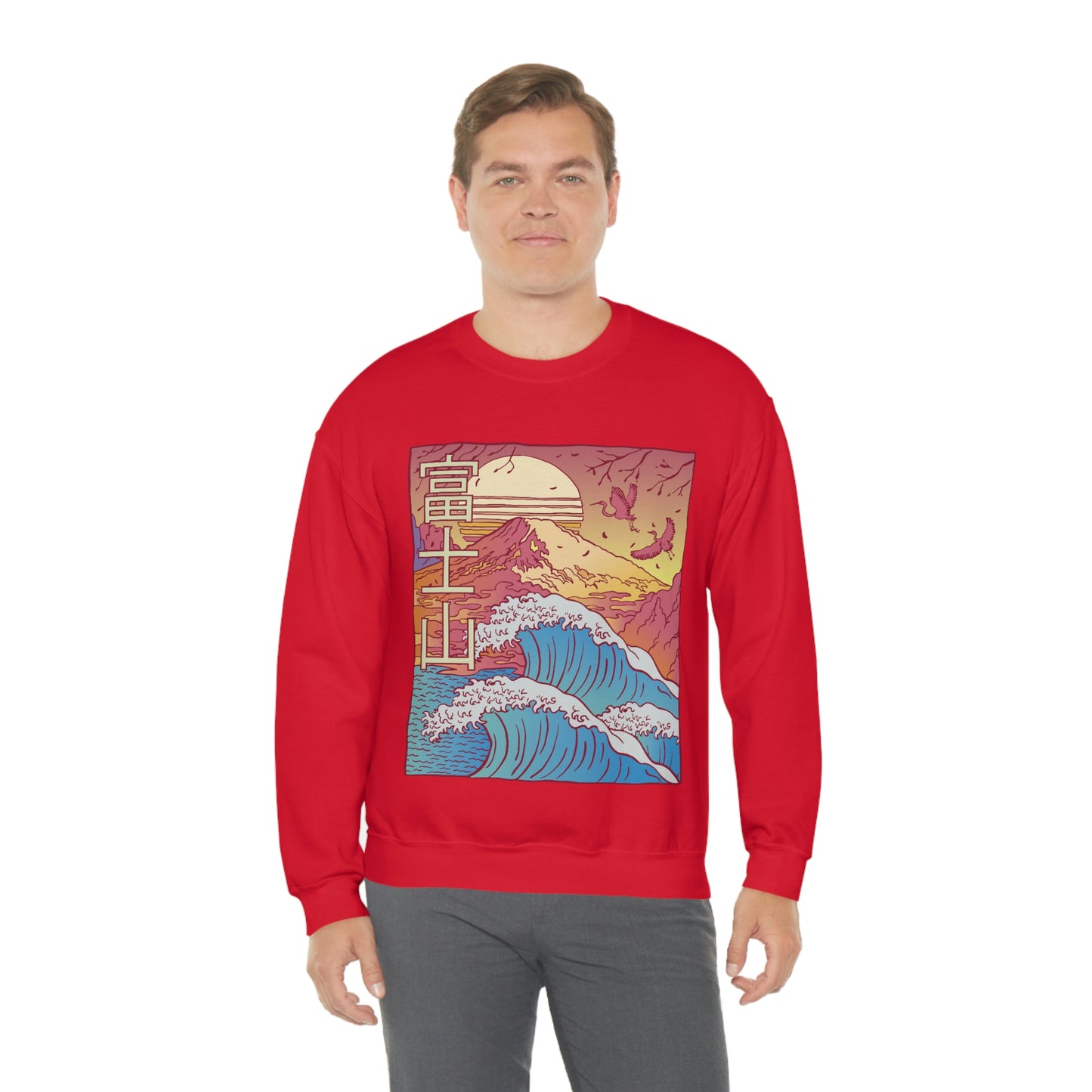 Kawaii Aesthetic Japanese Retro Vaporwave Art Sweatshirt