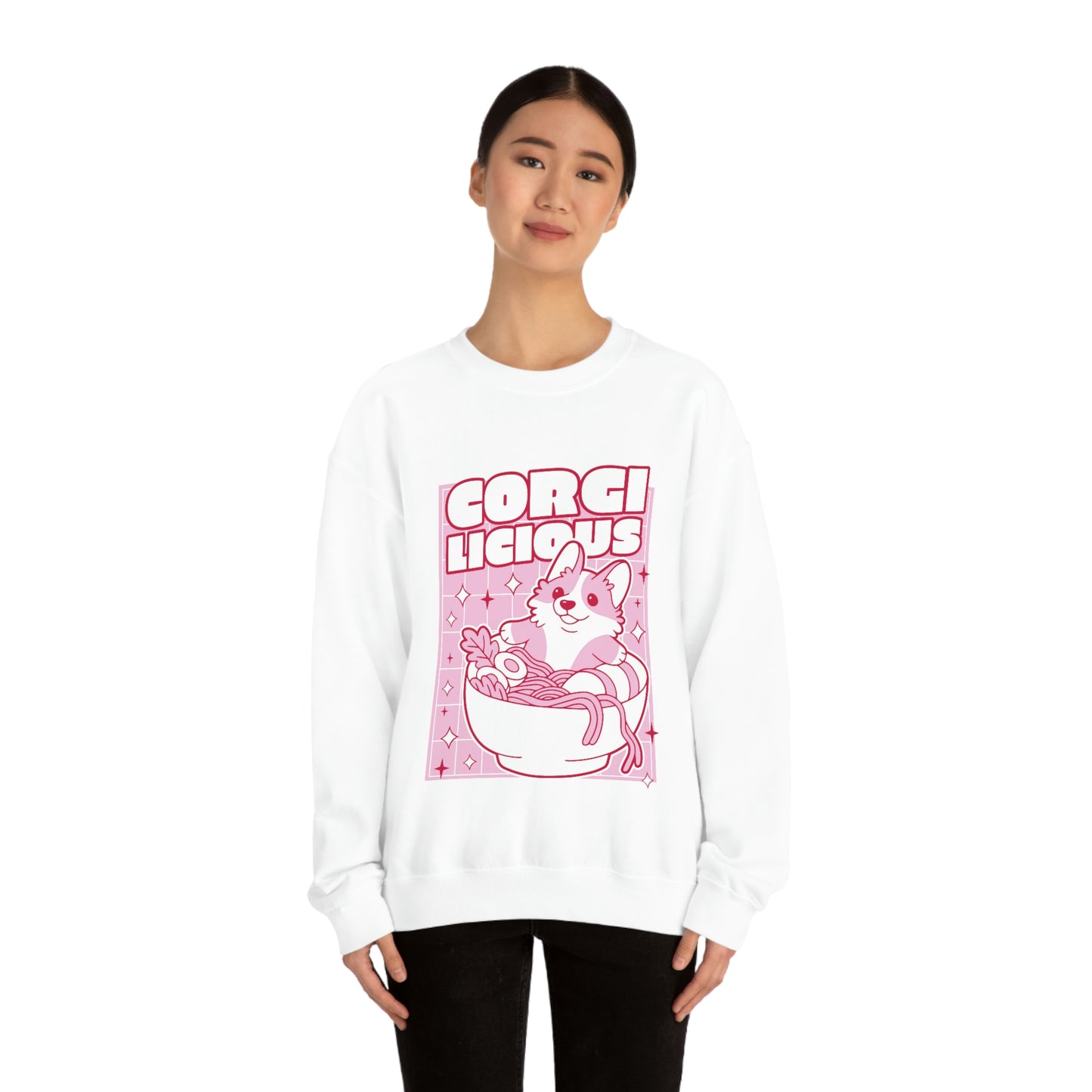 Japanese Aesthetic Corgilicious Cute Sweatshirt