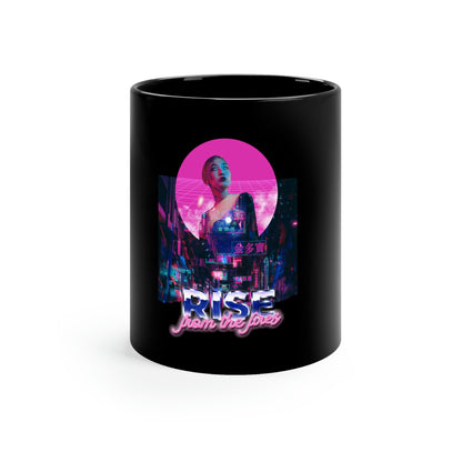 Japanese Aesthetic Girl 80's runner Mug