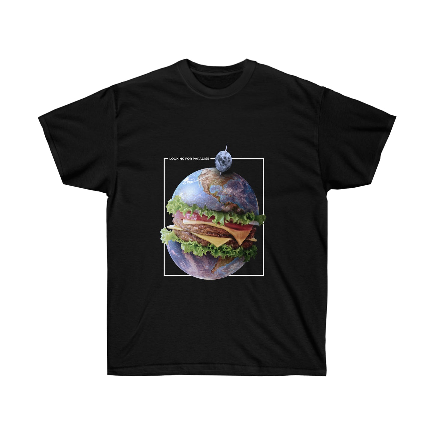 Planet Home Hamburger Y2k Aesthetic T-Shirt