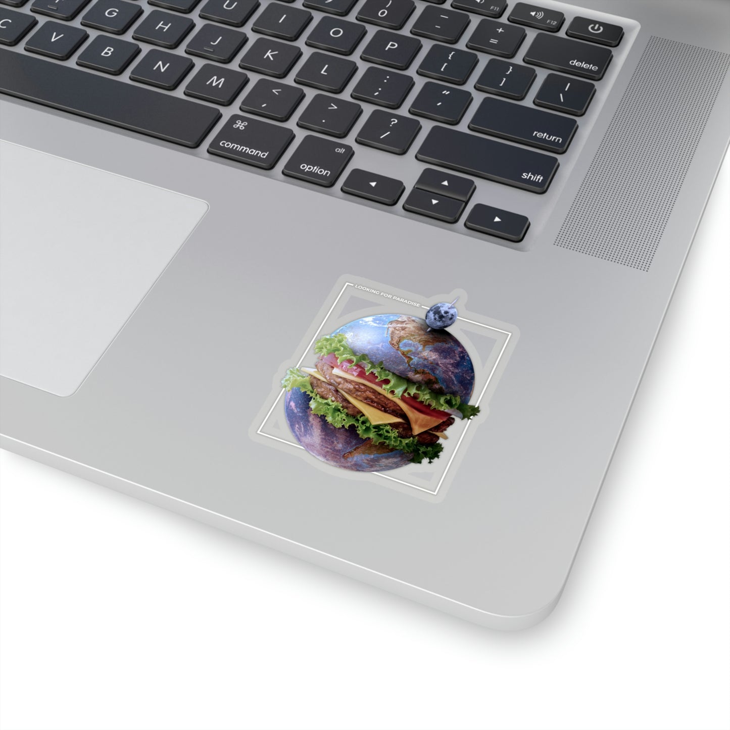 Planet Home Hamburger Y2k Aesthetic Sticker