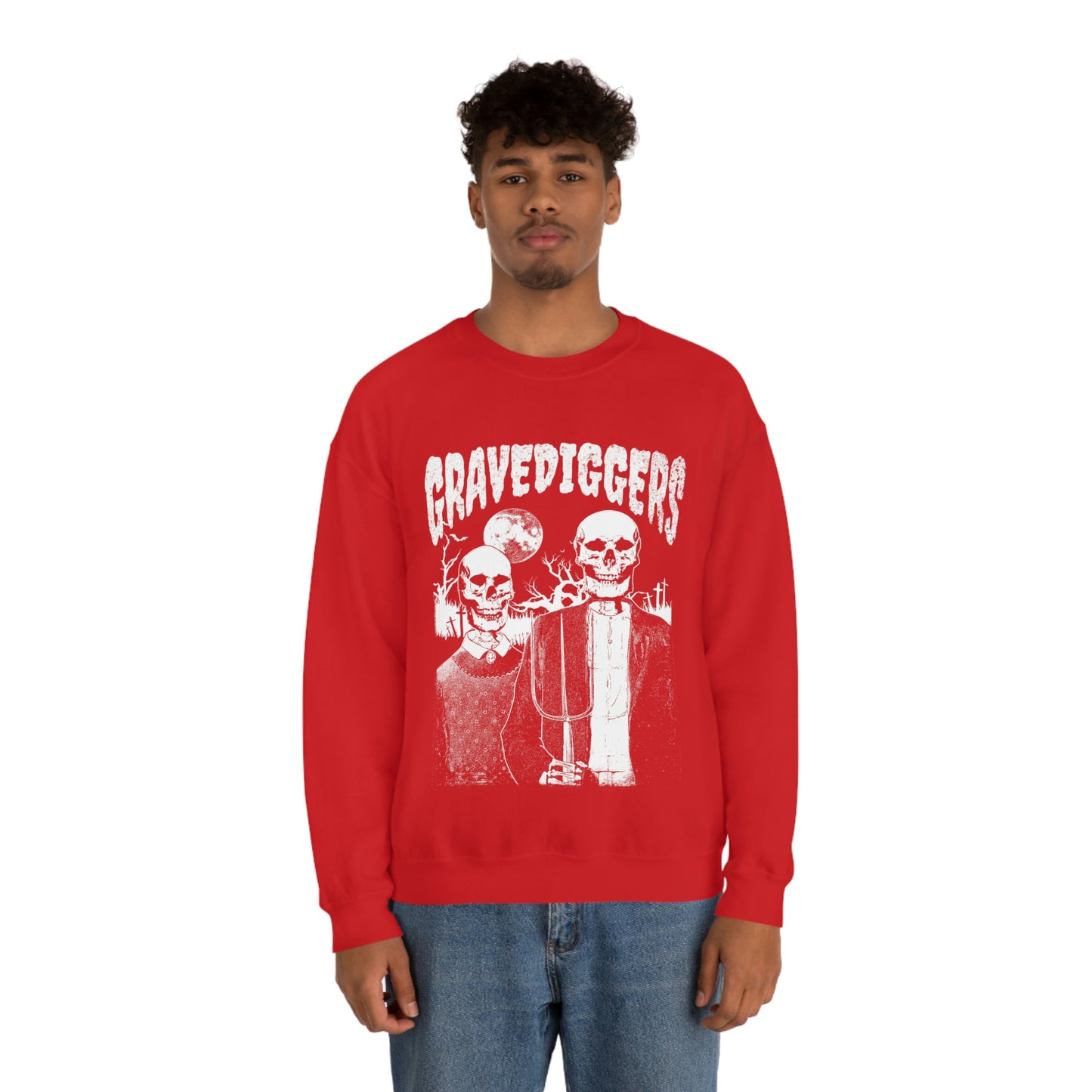 Gravediggers Goth Aesthetic Sweatshirt