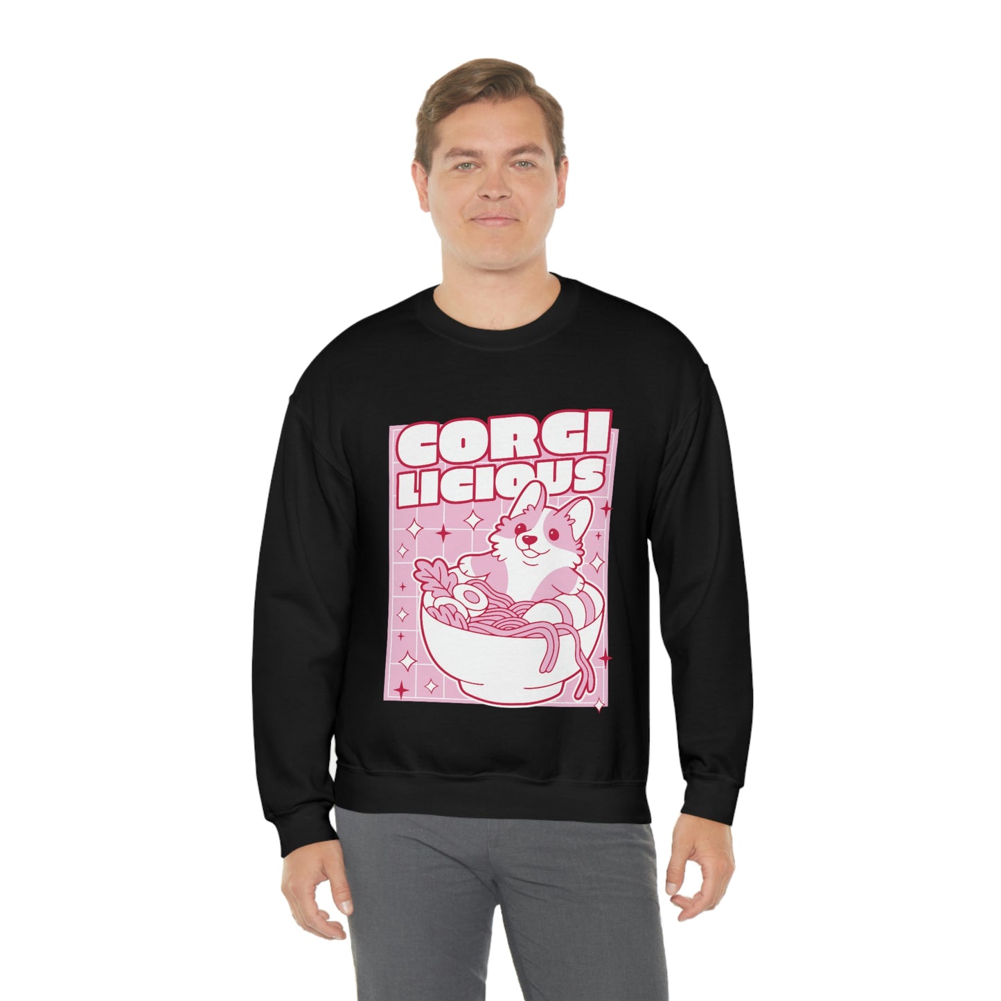 Japanese Aesthetic Corgilicious Cute Sweatshirt