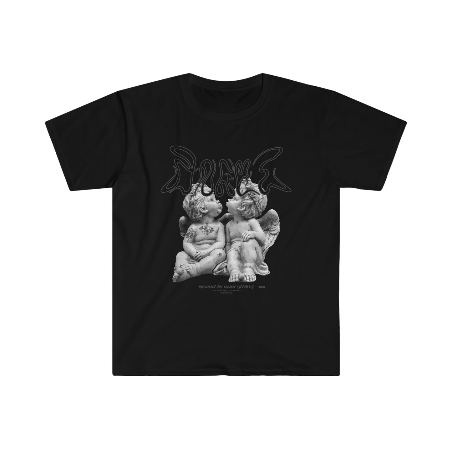 Y2k Clothing Aesthetic Alt Grunge Angel Graphic T-Shirt