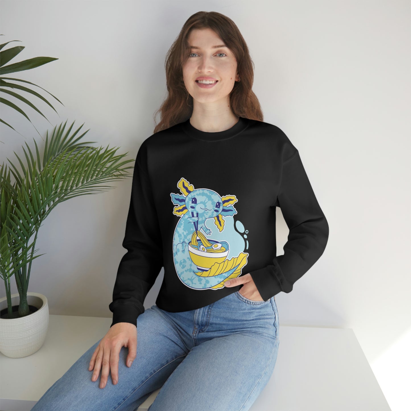 Kawaii Aesthetic Axolotl Sweatshirt