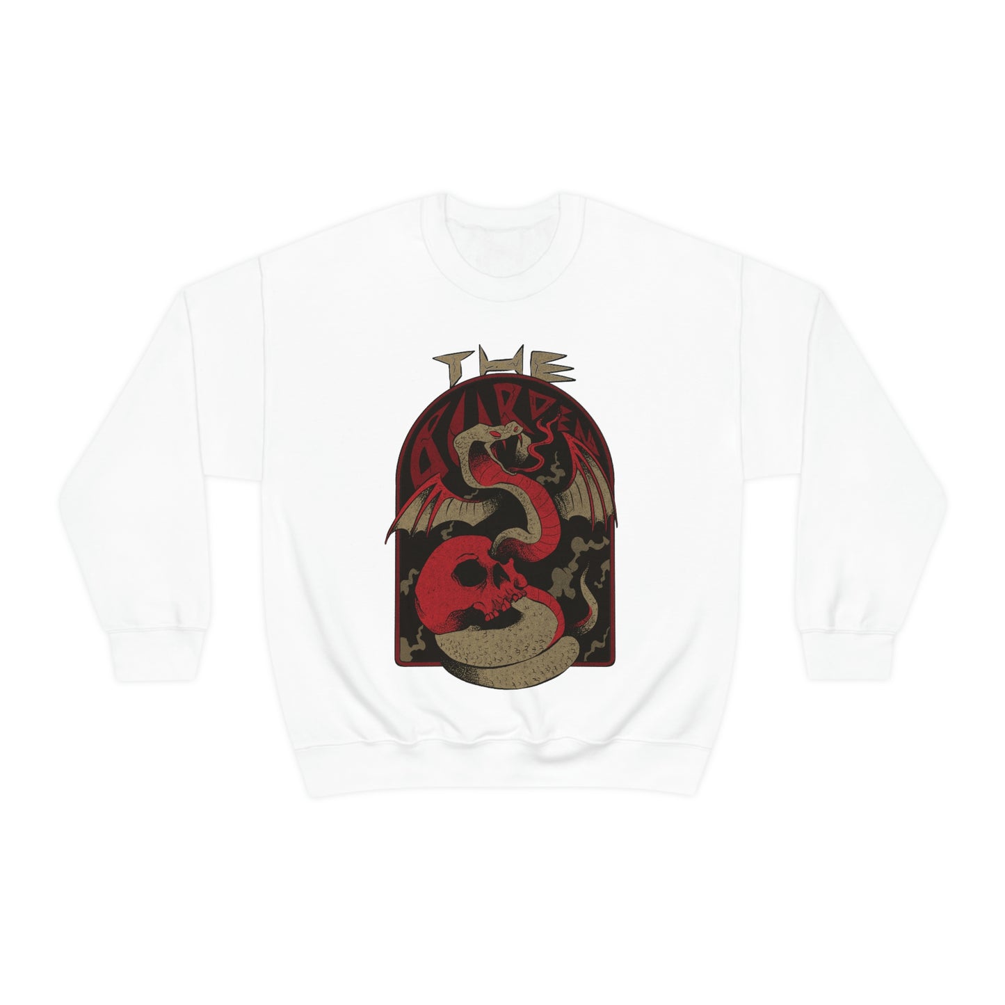 Snake N Skull Goth Aesthetic Sweatshirt