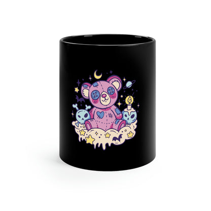 Kawaii Pastel Goth Teddy Bear Mug
