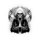 Angel Skull, Goth Aesthetic Sticker