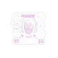 Paranoid Humanity Grunge Y2k Aesthetic Sticker