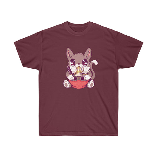 Kawaii Sweatshirt, Kawaii Clothing, Kawaii Clothes, Yami Kawaii Aesthetic, Pastel Kawaii Cat Ramen Gaming Sweatshirt T-Shirt