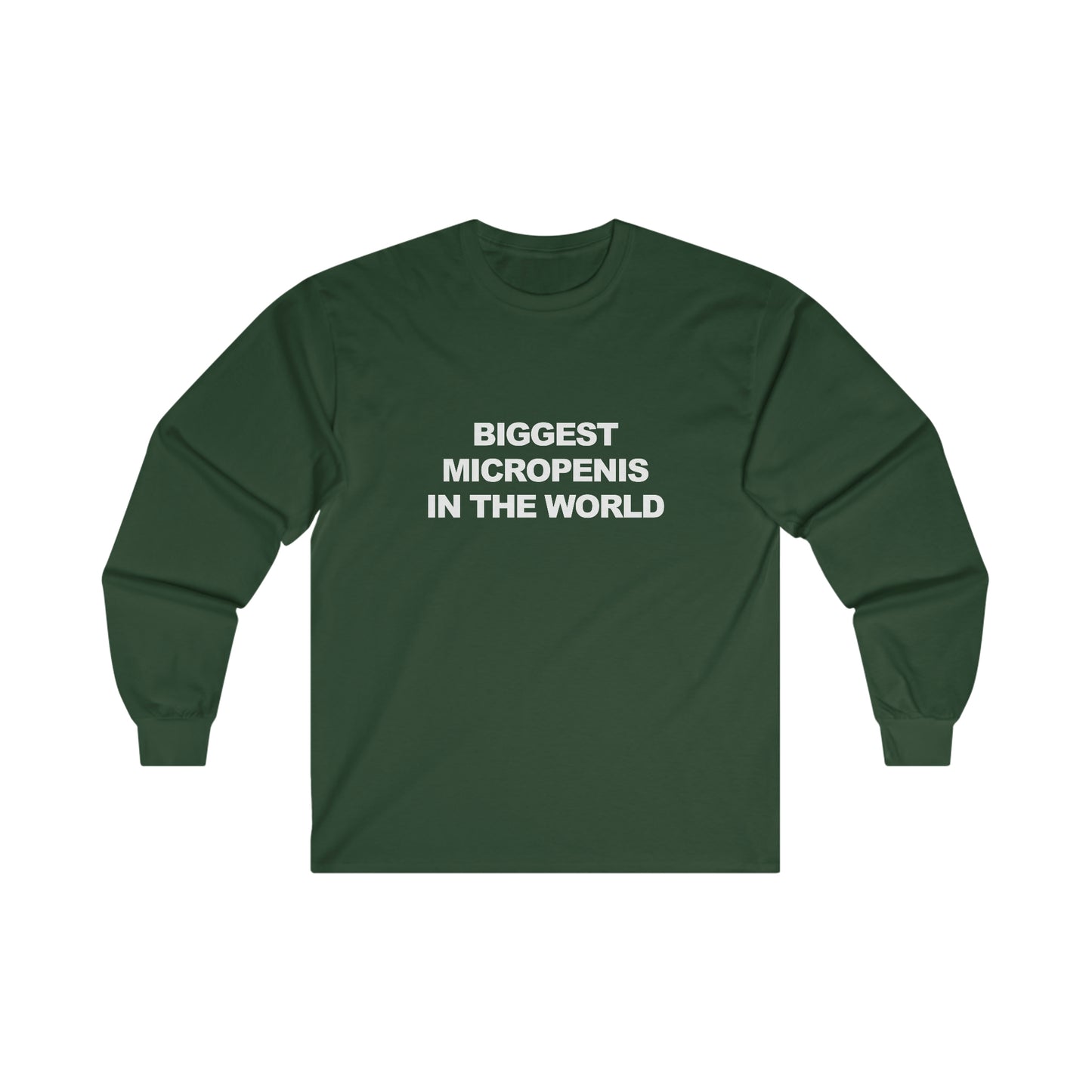 Biggest Micropenis In the World Long Sleeve T-Shirt