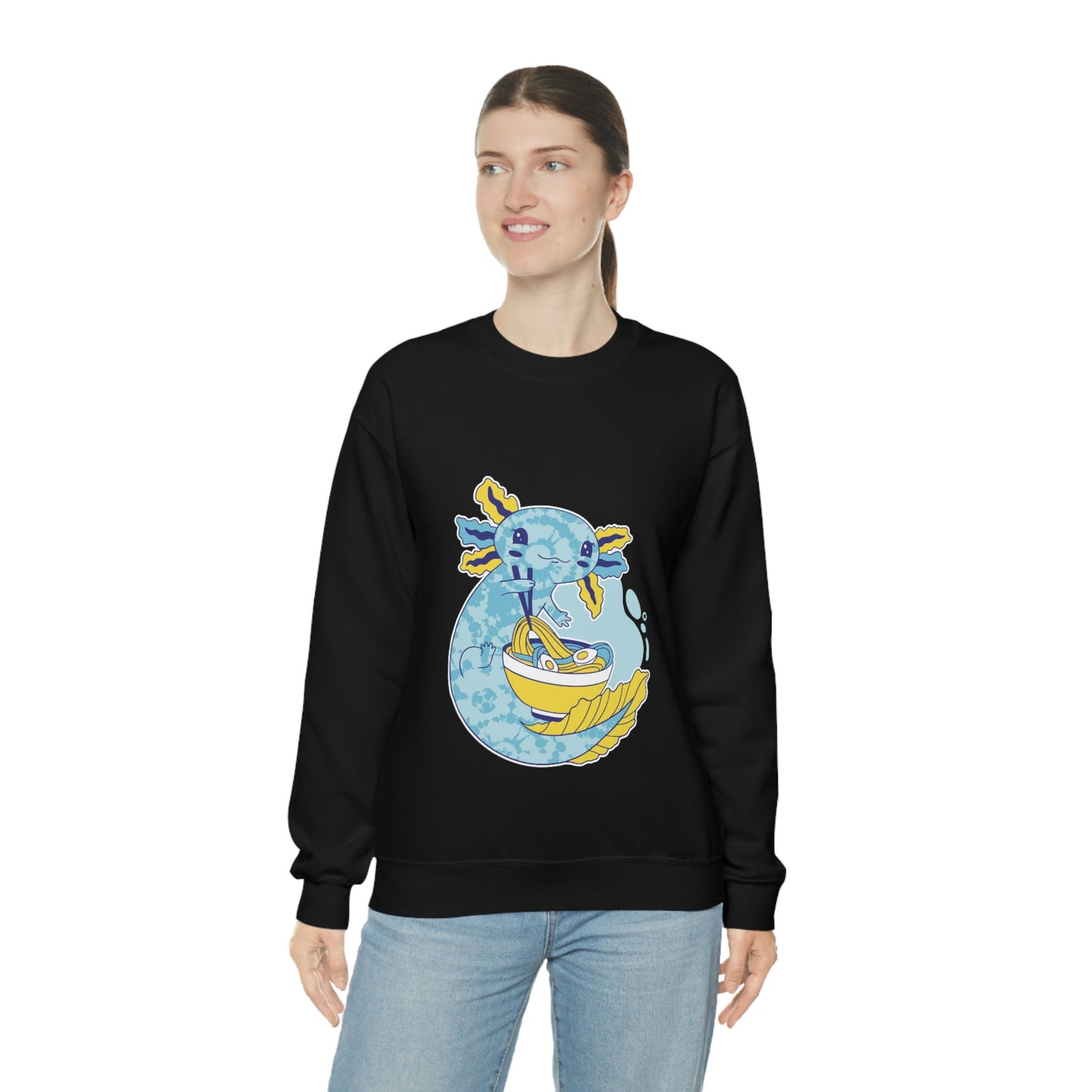 Kawaii Aesthetic Axolotl Sweatshirt