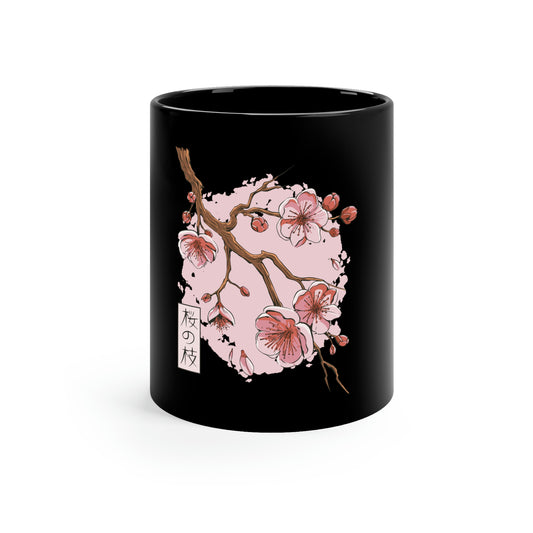 Japanese Aesthetic Sakura Blossom Flowers Mug