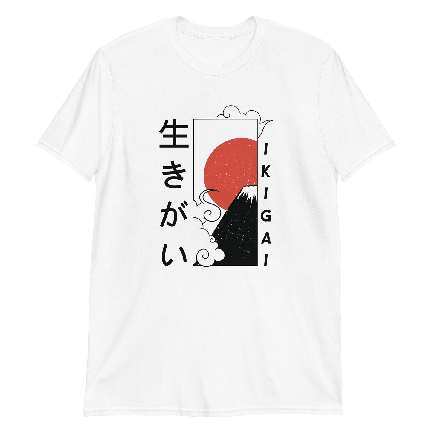Japanese Aesthetic Ikigai Graphic T-Shirt