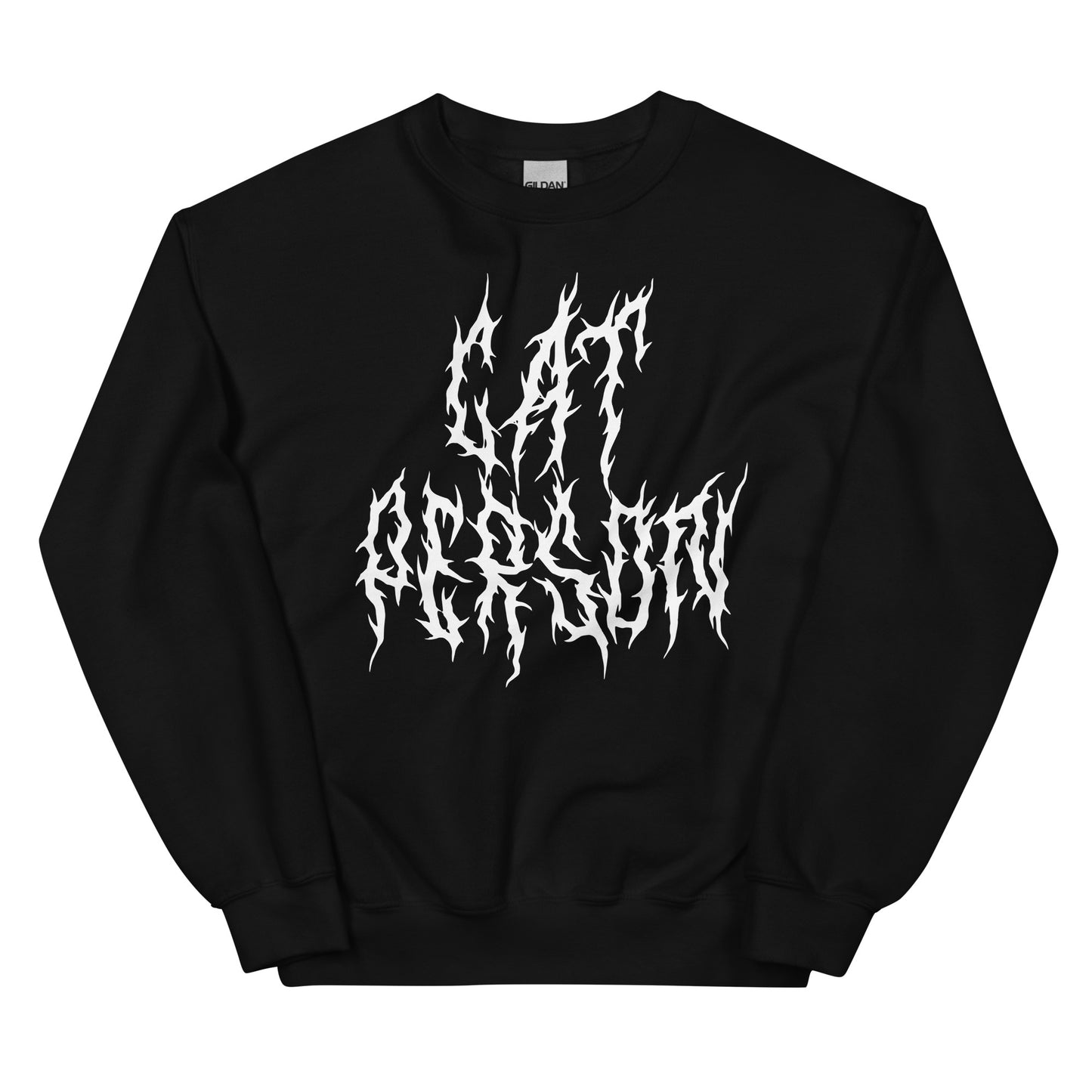 Cat Person Goth Alternative Fashion Y2k Sweatshirt