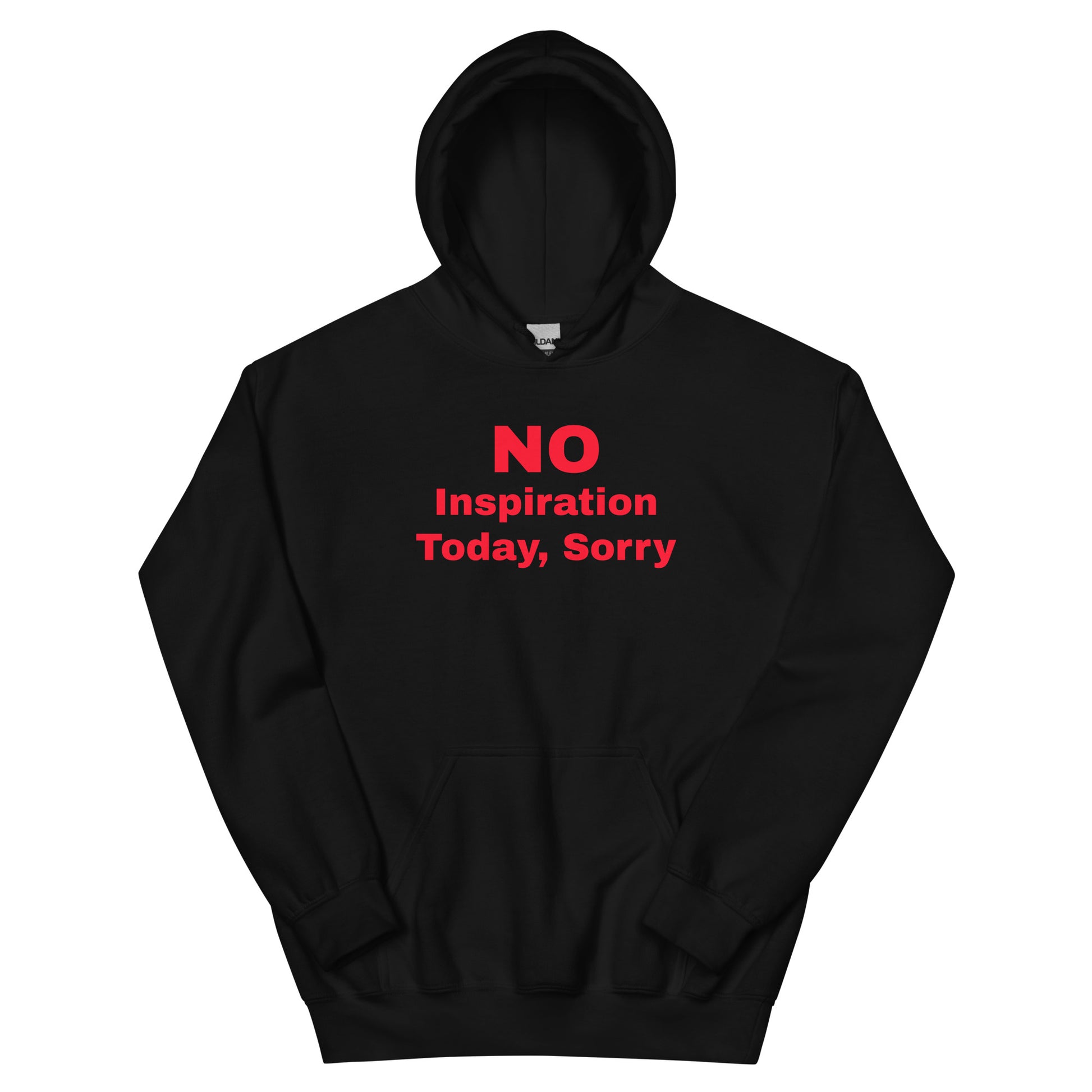 No Inspiration Today Sorry Y2k Clothing Aesthetic Alt Hoodie