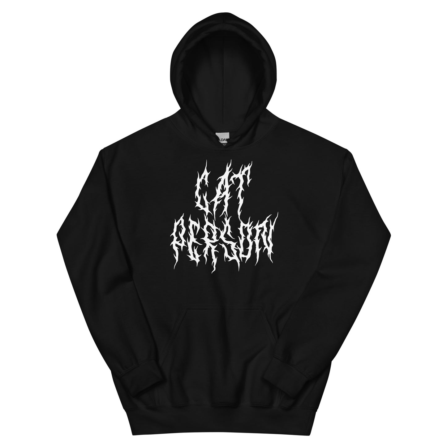 Cat Person Goth Alternative Fashion Y2k Hoodie