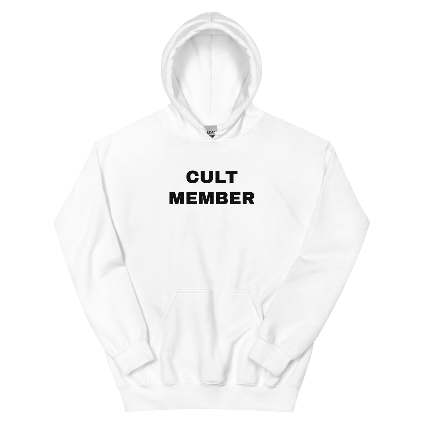 Cult Member Y2k Funny White Hoodie